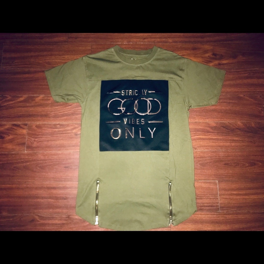 “Strictly good vibes only “ t shirt